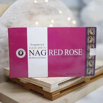 rosa roja 12 uds incienso golden nag 12.jpg rosa roja 12 uds incienso golden nag 12.jpg